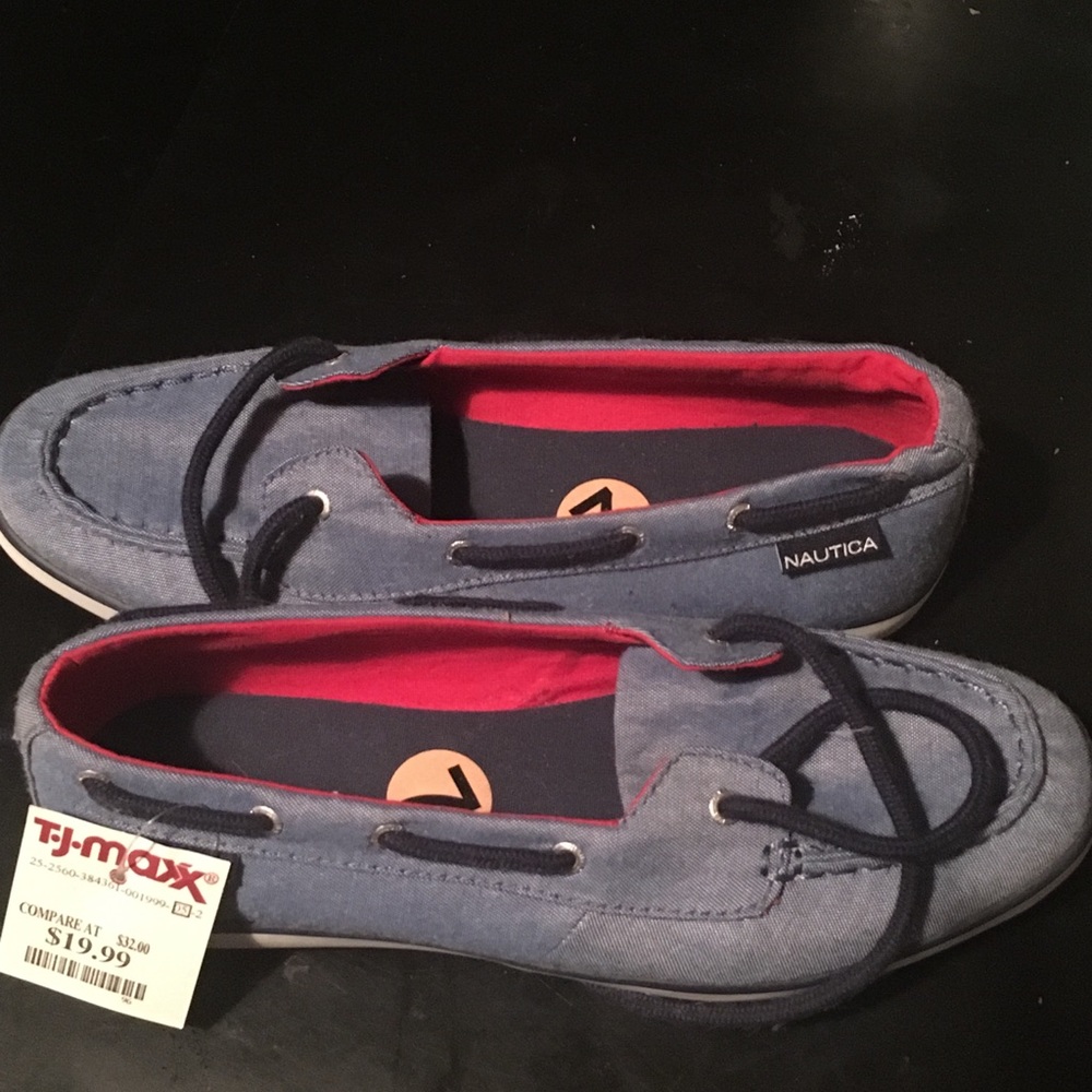 Nautica PINECREST Canvas Boat Shoes Womens 7